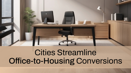 Cities Streamline Office-to-Housing Conversions | https://linktr.ee/hsrdallas