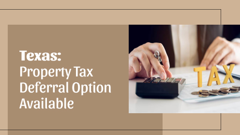 Texas: Property Tax Deferral Option Available | https://linktr.ee/hsrdallas