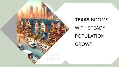Texas Booms With Steady Population Growth | https://linktr.ee/hsrdallas