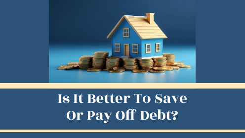 Is It Better to Save or Pay off Debt? | https://linktr.ee/hsrdallas