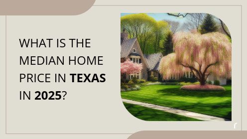 What Is the Median Home Price in Texas in 2025? | https://linktr.ee/hsrdallas