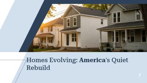 Homes Evolving: America’s Quiet Rebuild | https://linktr.ee/hsrdallas