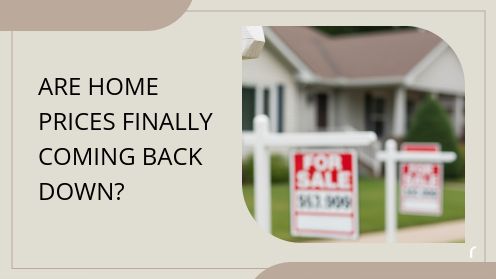 Are House Values Finally Coming Back Down? | https://linktr.ee/hsrdallas
