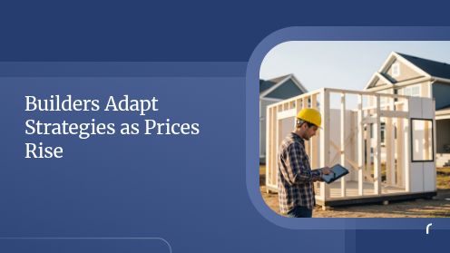 Builders Adapt Strategies as Prices Rise | https://debbiewarford.com