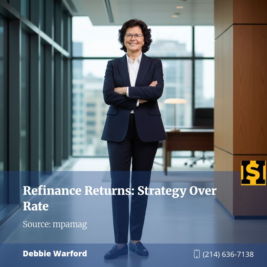 Refinance Is Back, but Strategy Matters More Than Rate