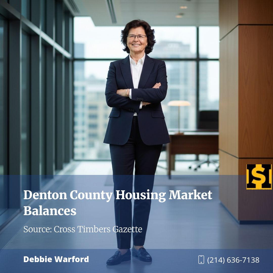 Denton County moves toward balanced housing market amid sales slowdown