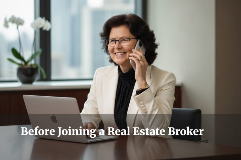 5 Things To Consider Before Joining A Real Estate Broker