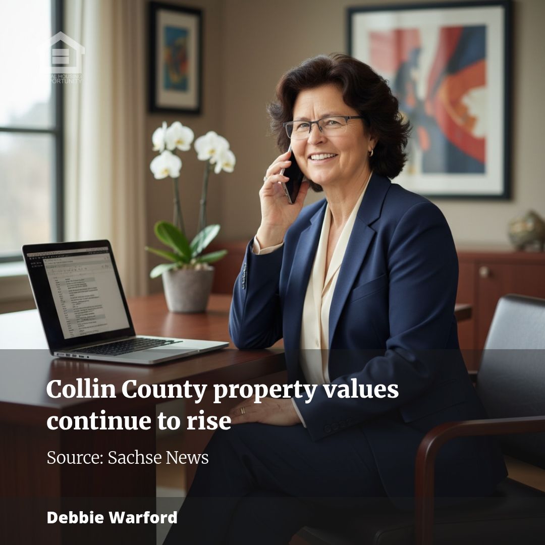 Collin County property values continue to rise