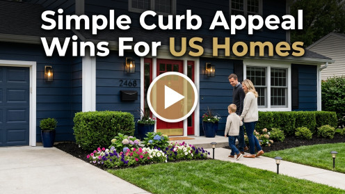 Simple Curb Appeal Wins for US Homes | https://debbiewarford.com