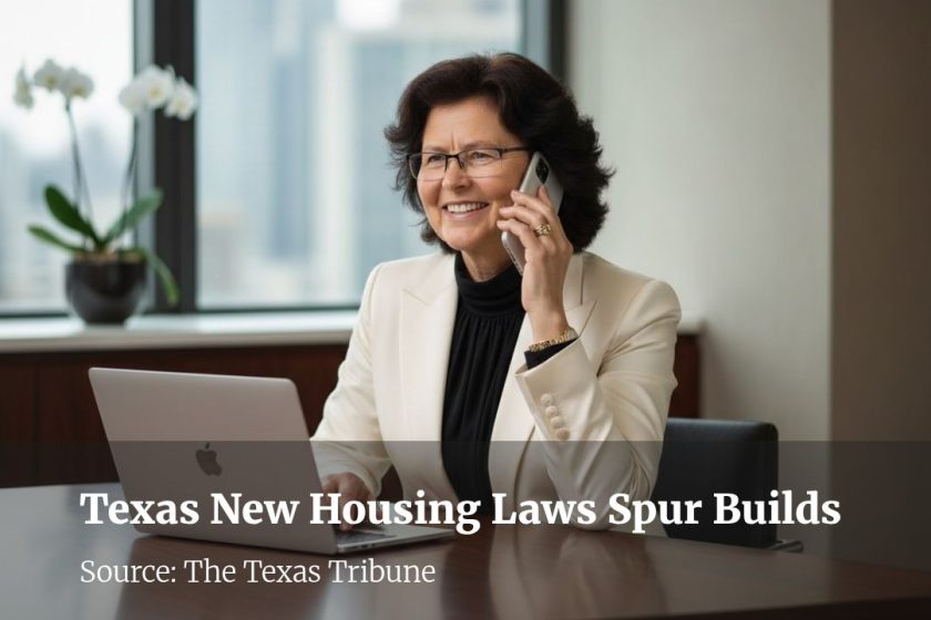 Thousands of apartments going up thanks to new Texas housing laws. But resistance lingers in the suburbs.