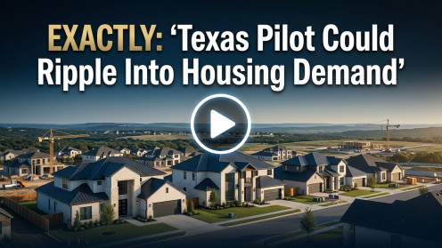 Texas Pilot Could Ripple Into Housing Demand | https://debbiewarford.com/flatfeelistings