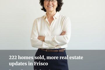 222 homes sold, more real estate updates in Frisco