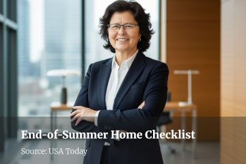 End-of-summer home checklist: tasks to do before fall