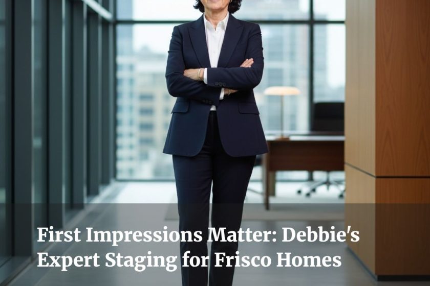 First Impressions Matter: Debbie’s Expert Staging for Frisco Homes