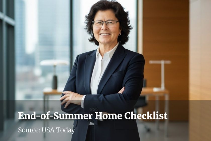 End-of-summer home checklist: tasks to do before fall