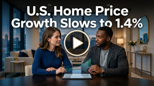 U.S. Home Price Growth Slows to 1.4% | https://homesolutionsrealtydallas.com